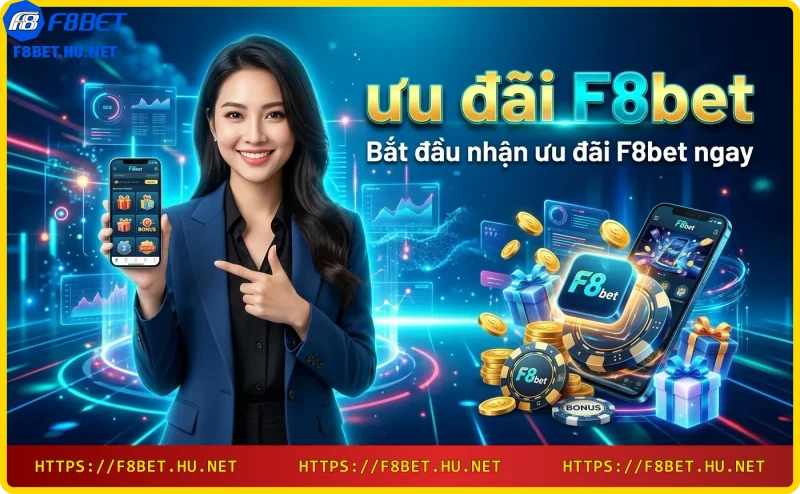 Bắt đầu nhận ưu đãi F8bet bằng cách đăng ký tài khoản
