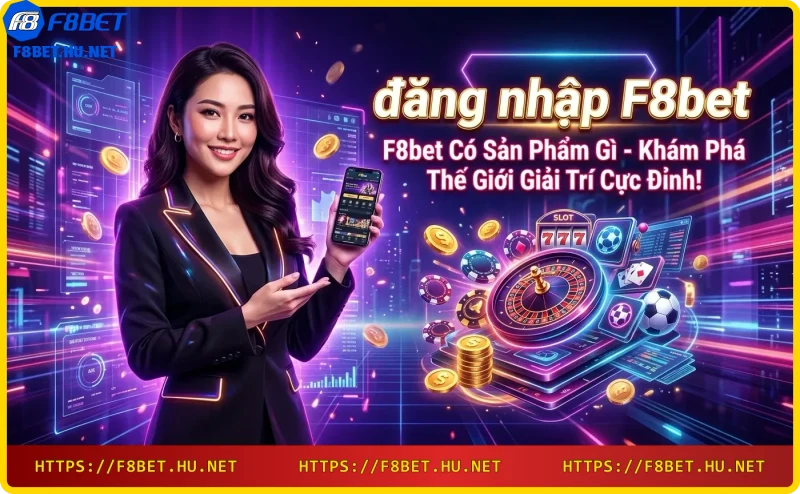 Bộ sưu tập sản phẩm của F8bet: thể thao, casino, slot game, xổ số