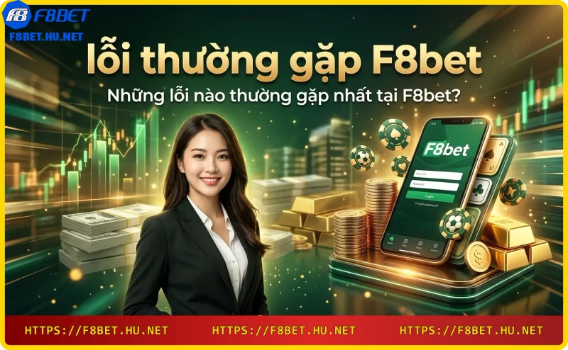 Các lỗi phổ biến khi chơi tại F8bet