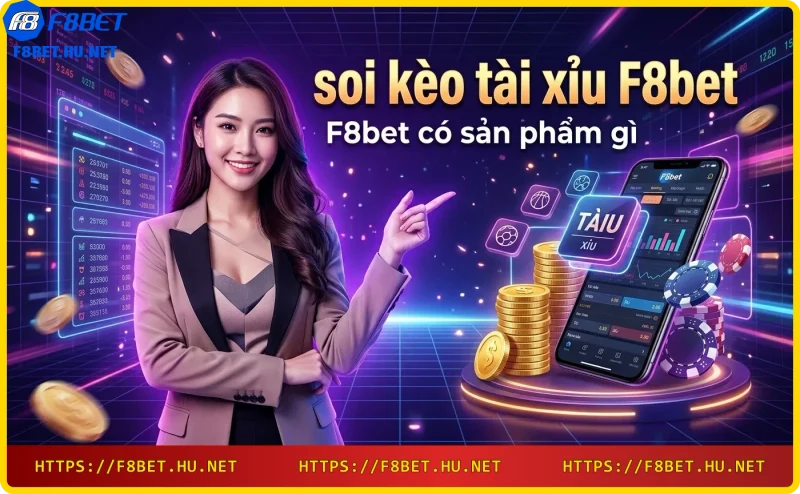 Các sản phẩm cá cược của F8bet gồm thể thao, casino và slot game
