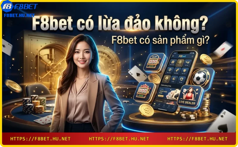 Các sản phẩm cá cược đa dạng tại F8bet: thể thao, casino, slot game