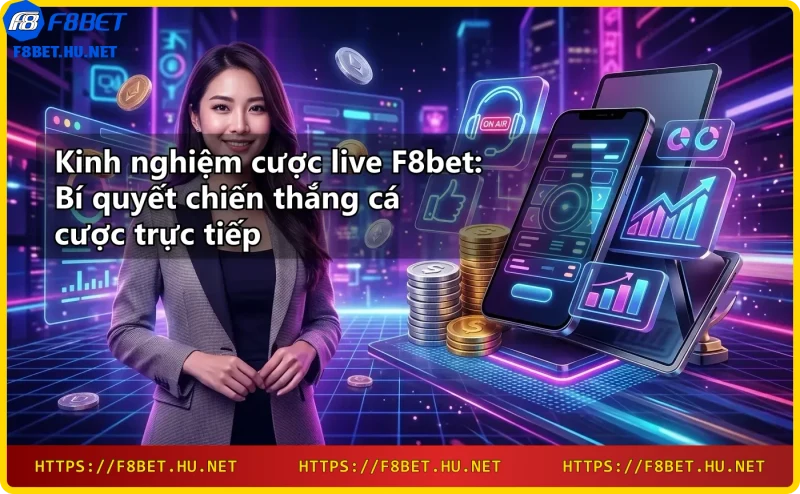 Các sản phẩm cược live tại F8bet: thể thao, casino trực tiếp, esports