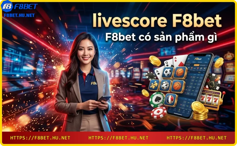 Các sản phẩm giải trí tại F8bet: thể thao, casino, slot game