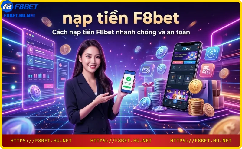 cách nạp tiền F8bet - các bước nạp tiền trên điện thoại
