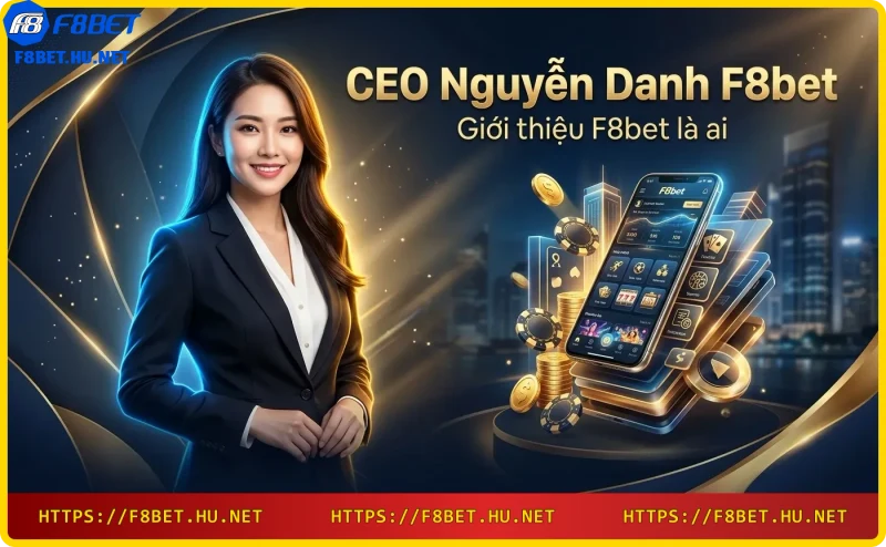 CEO Nguyễn Danh F8bet giới thiệu nhà cái
