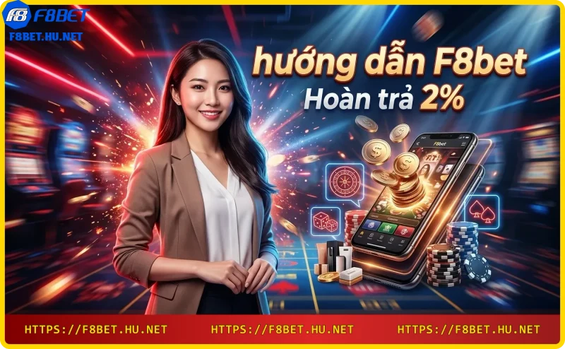 Chính sách hoàn trả 2% của F8bet với tiền xu vàng