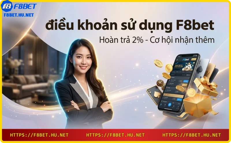 Chính sách hoàn trả 2% tại F8bet