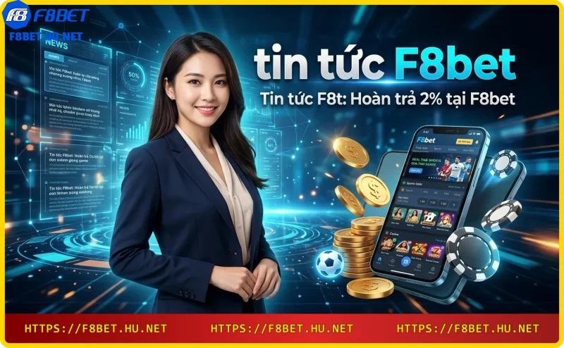 Chính sách hoàn trả 2% tại F8bet - ưu đãi hấp dẫn mỗi ngày