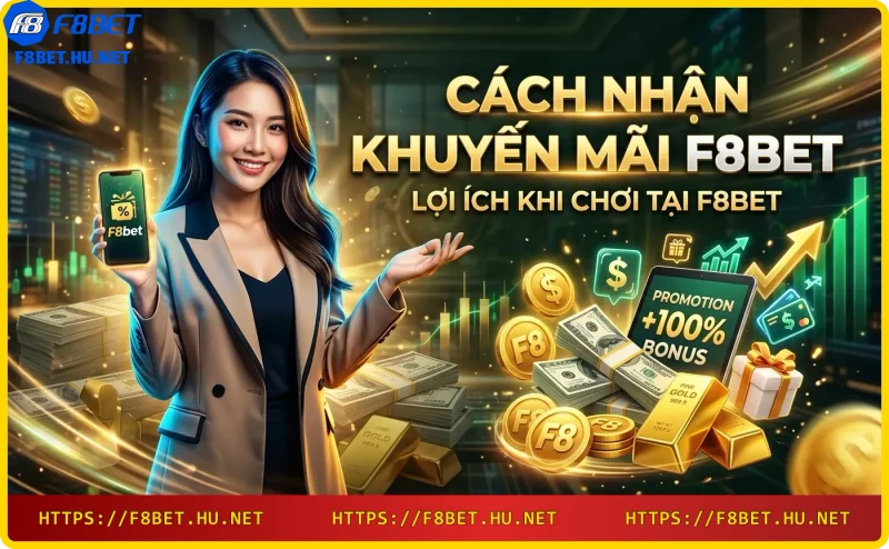 Đồng vàng hoàn trả 2% tại F8bet