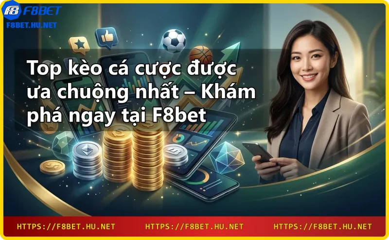 Giao diện cá cược bóng đá tại F8bet với tỷ lệ kèo hấp dẫn