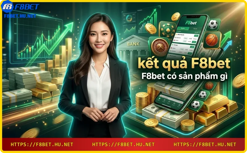 Hệ sinh thái sản phẩm F8bet: cá cược thể thao, casino, slot game, xổ số