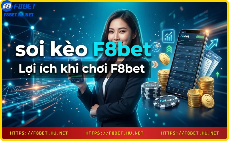 Hình ảnh minh họa lợi ích khi tham gia cá cược tại F8bet: hoàn trả 2%, nạp rút nhanh, hỗ trợ khách hàng
