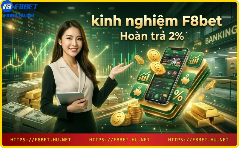Hoàn trả 2% F8bet chính sách ưu đãi