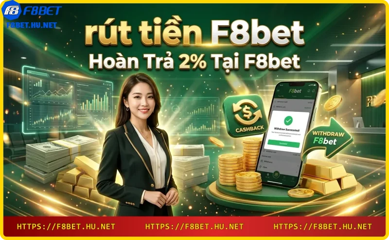 Hoàn trả 2% mỗi ngày tại F8bet - nhận lại tiền cược