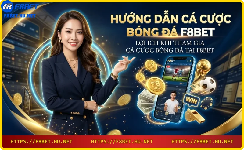 Lợi ích cá cược bóng đá tại F8bet – tỷ lệ cược hấp dẫn, hoàn trả 2%