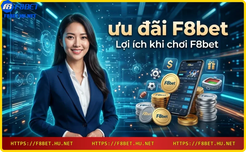 Lợi ích khi chơi F8bet với hoàn trả 2% và nhiều bonus