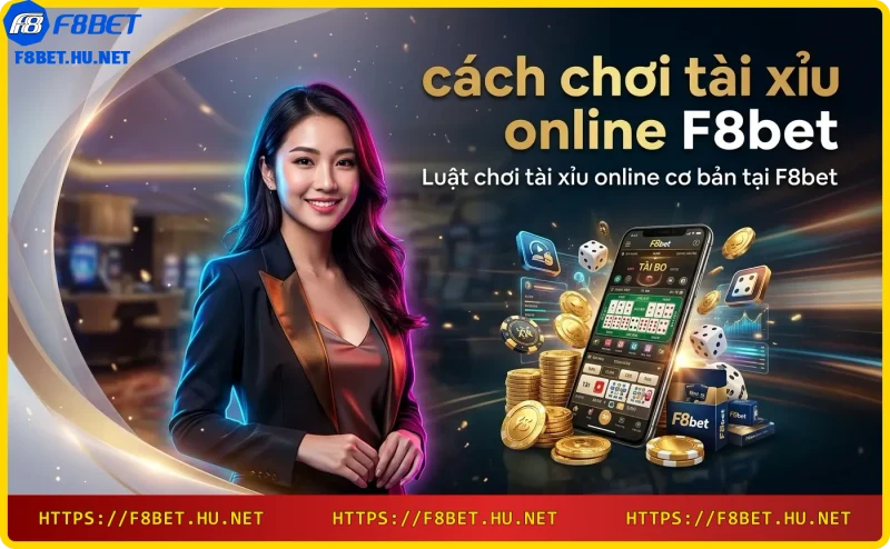 Luật chơi tài xỉu online F8bet – xúc xắc và cửa cược Tài Xỉu