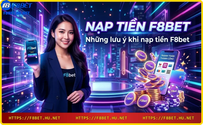 lưu ý khi nạp tiền F8bet - bảo mật và kiểm tra thông tin