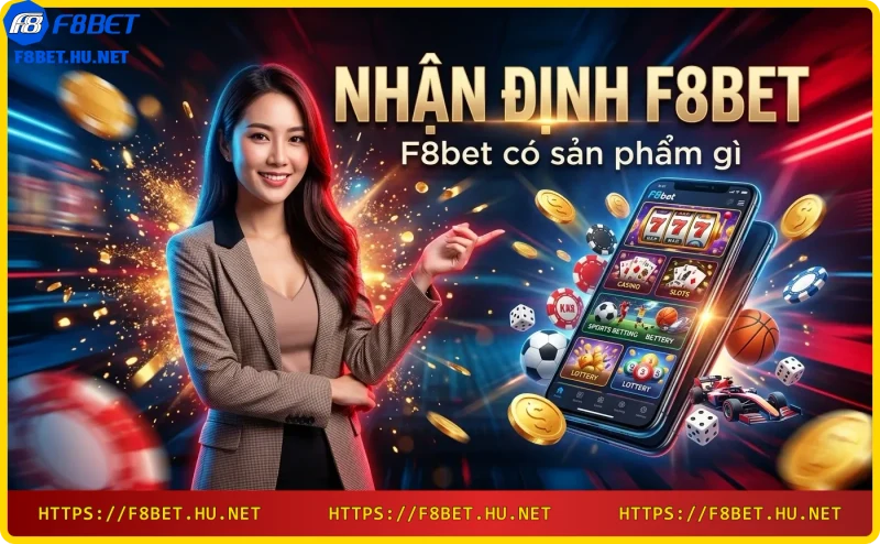Sản phẩm cá cược đa dạng tại F8bet