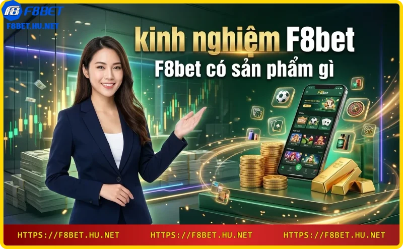 Sản phẩm cá cược F8bet thể thao casino slot xổ số đá gà