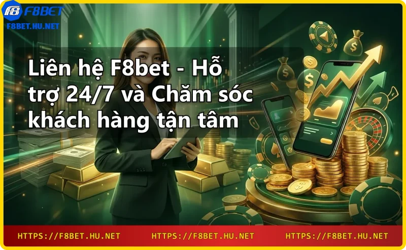 Tổng quan nhà cái F8bet với các sản phẩm cá cược thể thao, casino trực tuyến, slot game và xổ số